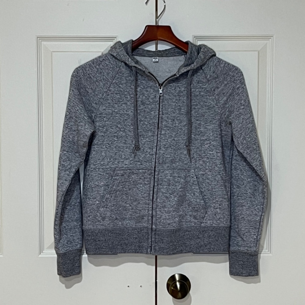 Uniqlo Women's Gray Heather Hoodie Size Small